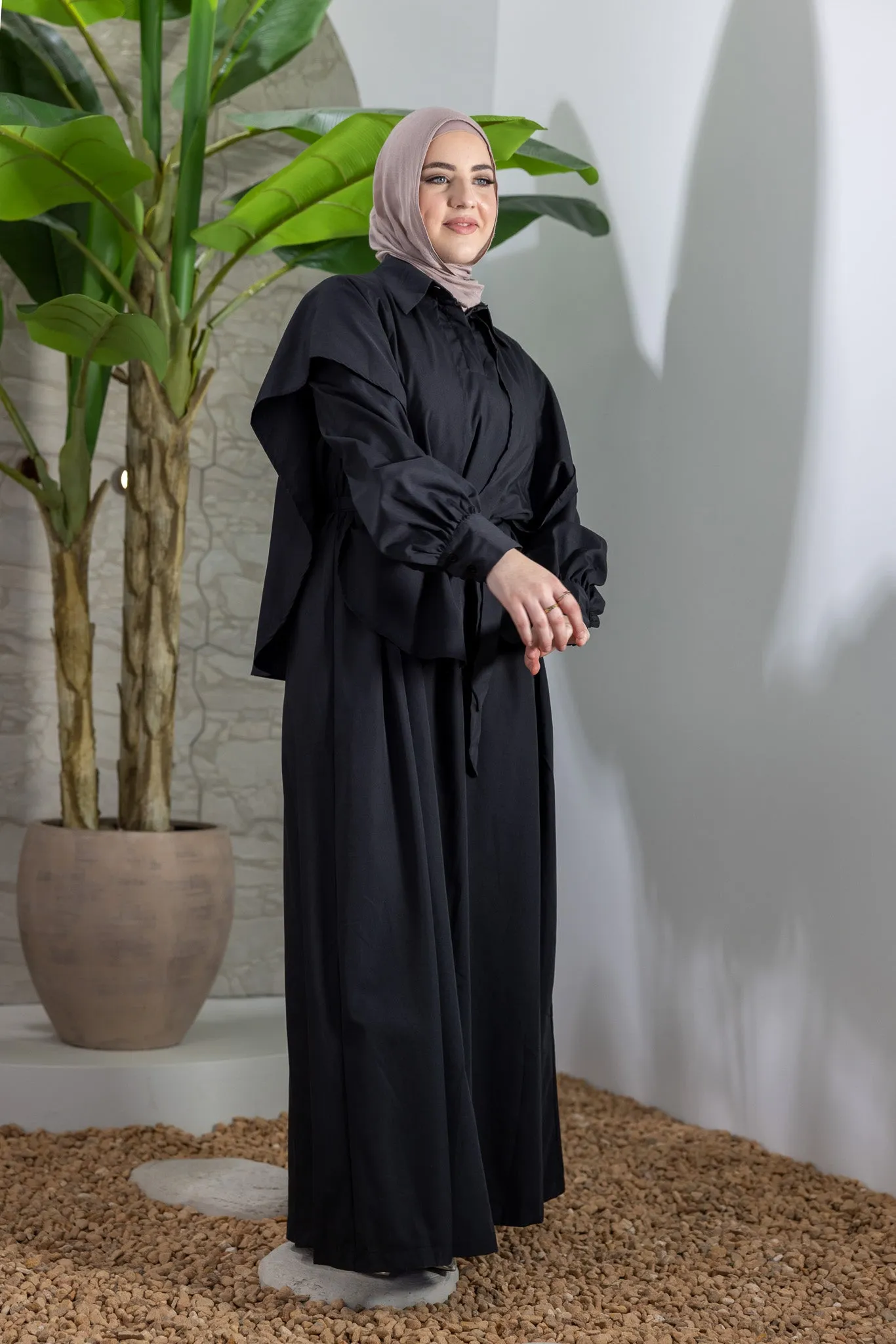 The Crescent Freida Detailed Dress