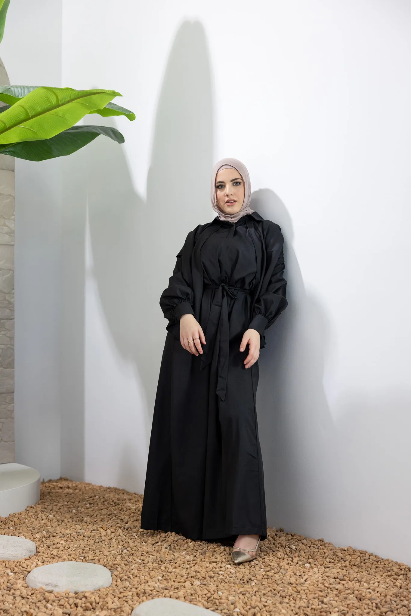 The Crescent Freida Detailed Dress