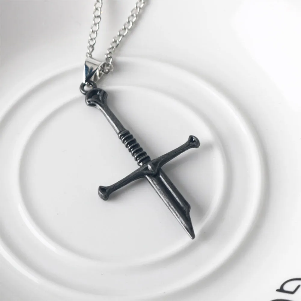 The Lord of the Rings Aragorn Necklace Pendant Cosplay Accessories Halloween Carnival Props