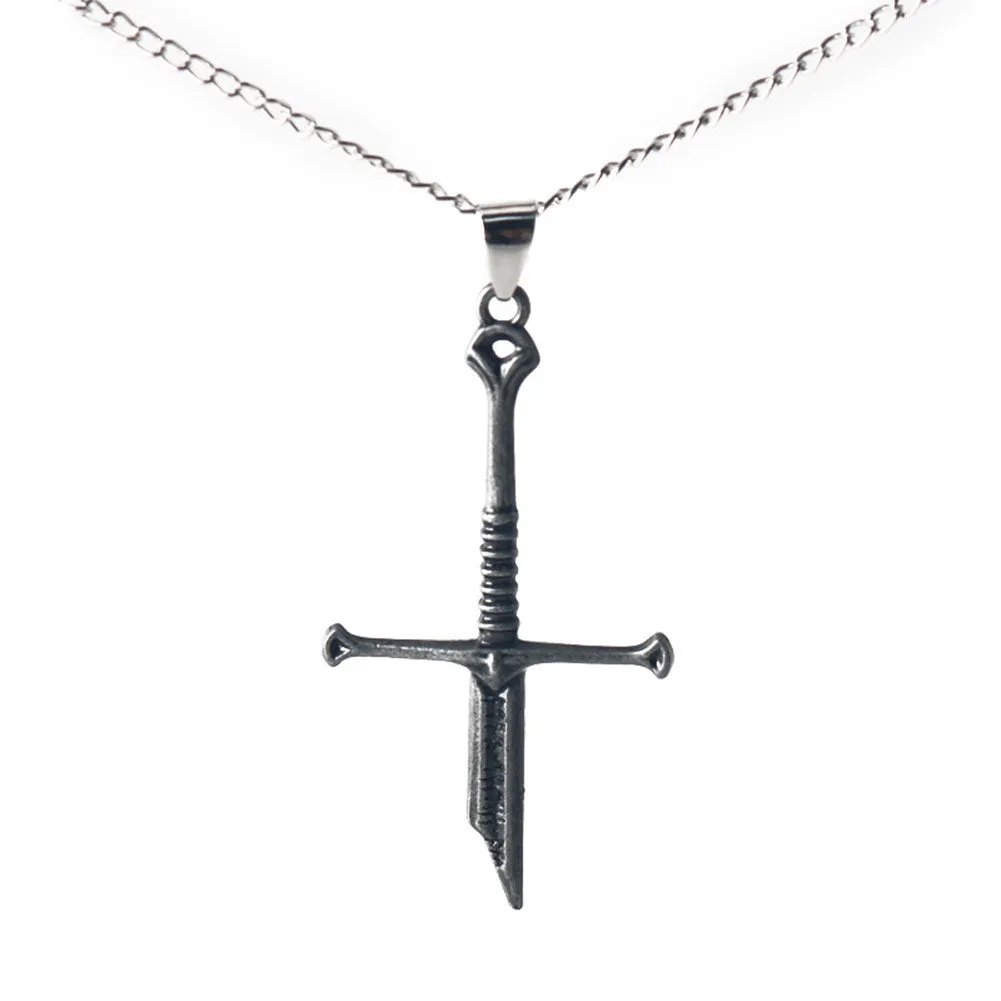 The Lord of the Rings Aragorn Necklace Pendant Cosplay Accessories Halloween Carnival Props