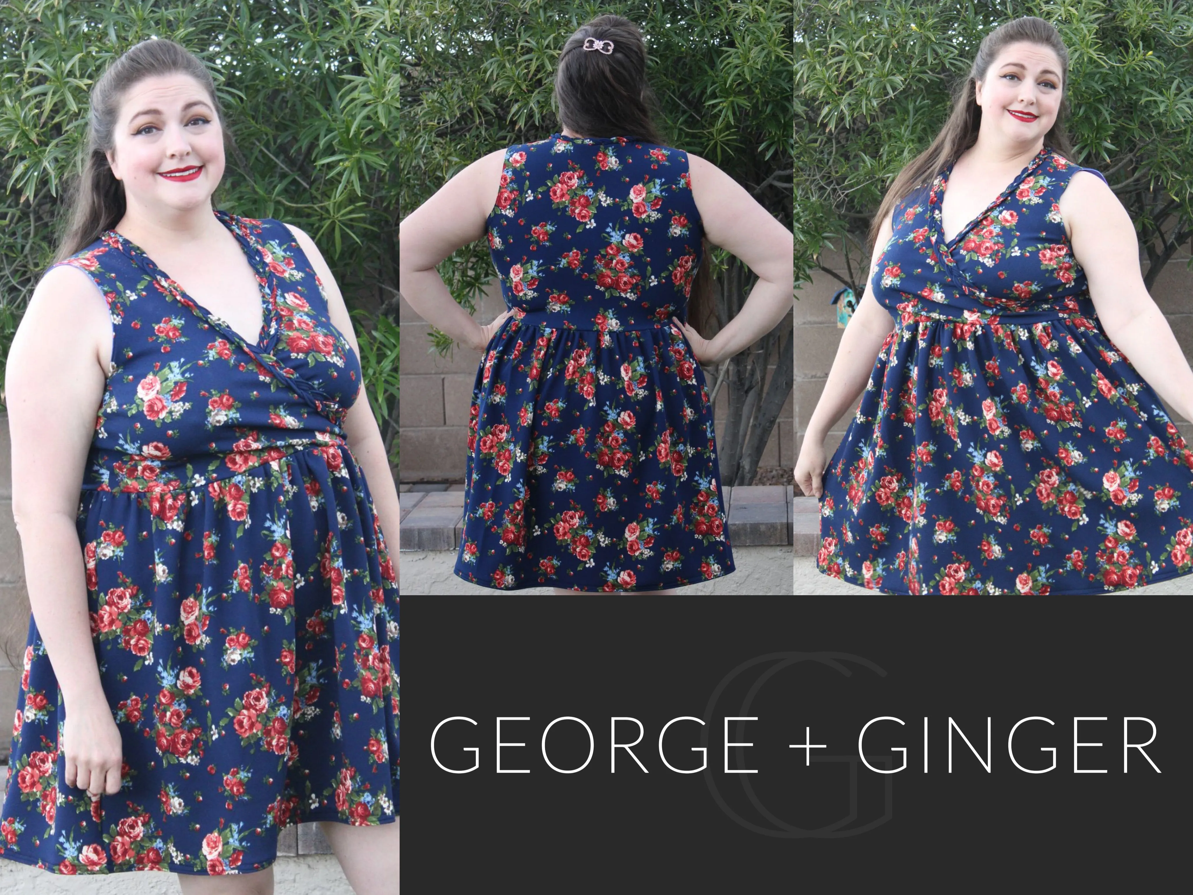 The Plait Dress PDF Sewing Pattern