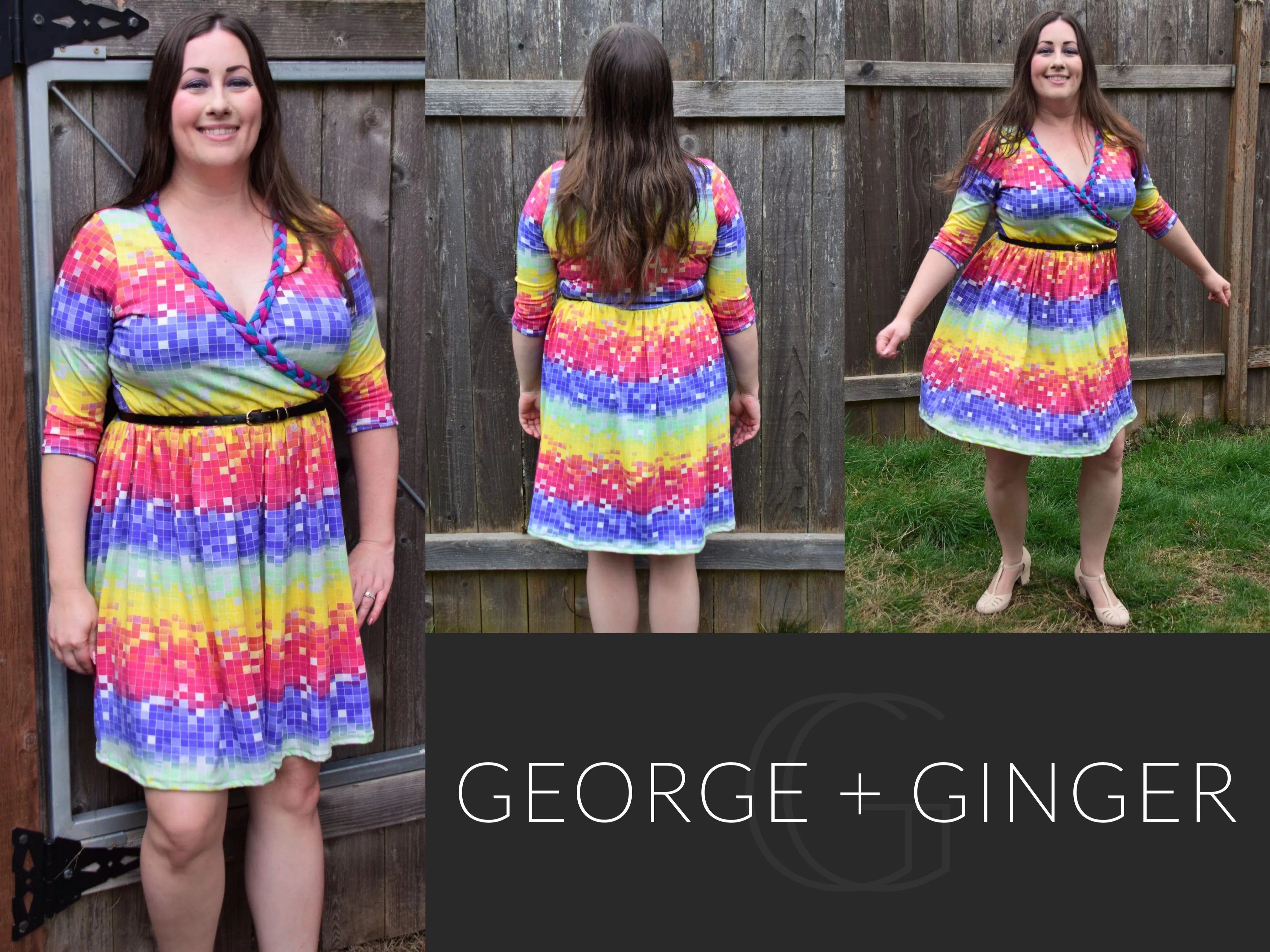 The Plait Dress PDF Sewing Pattern
