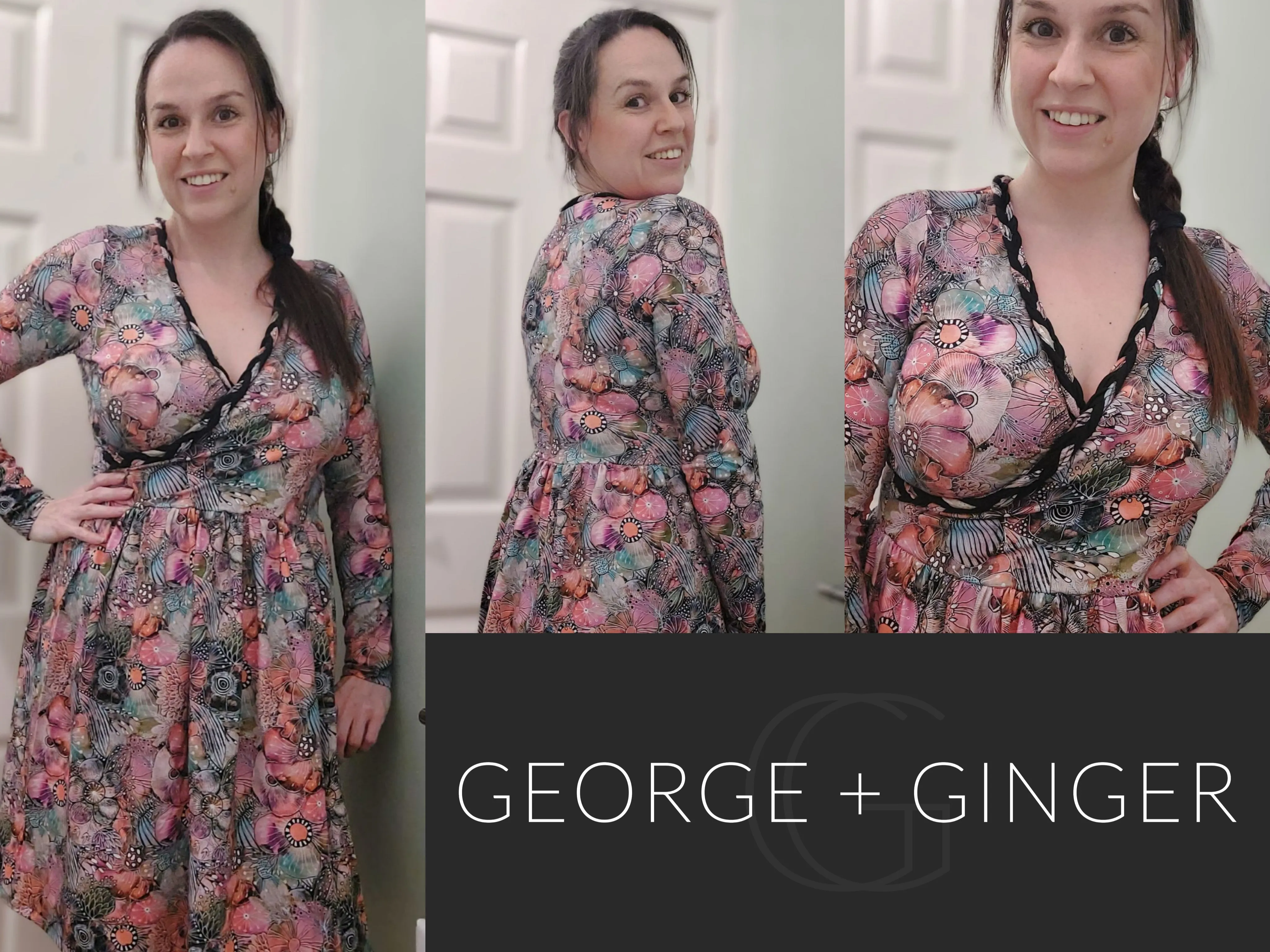 The Plait Dress PDF Sewing Pattern