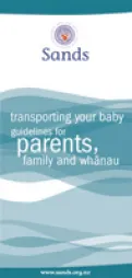 Transporting Your Baby: Guidelines for Parents, Family and Whānau - HE2323