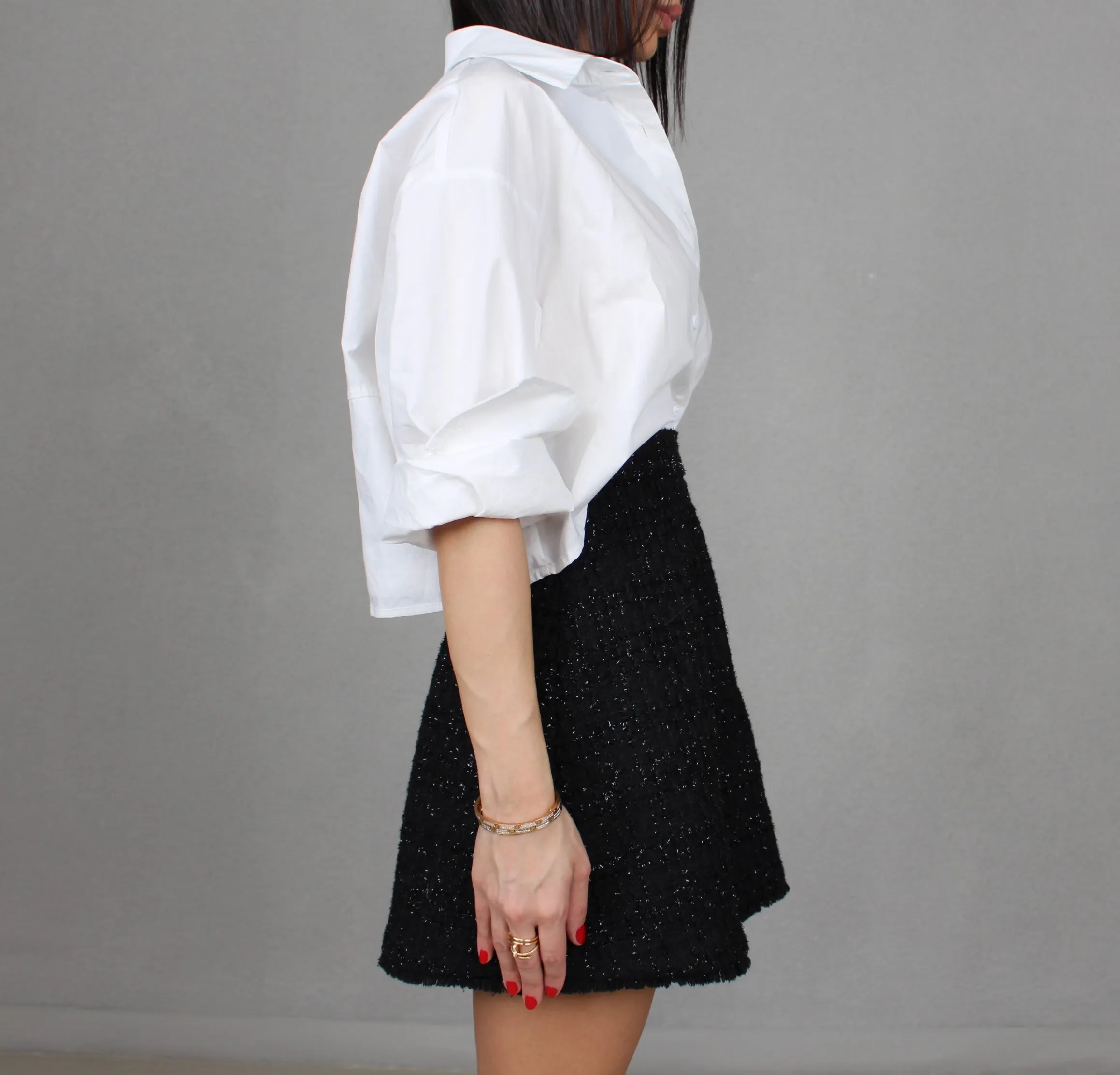 TWEED MINI SKIRT