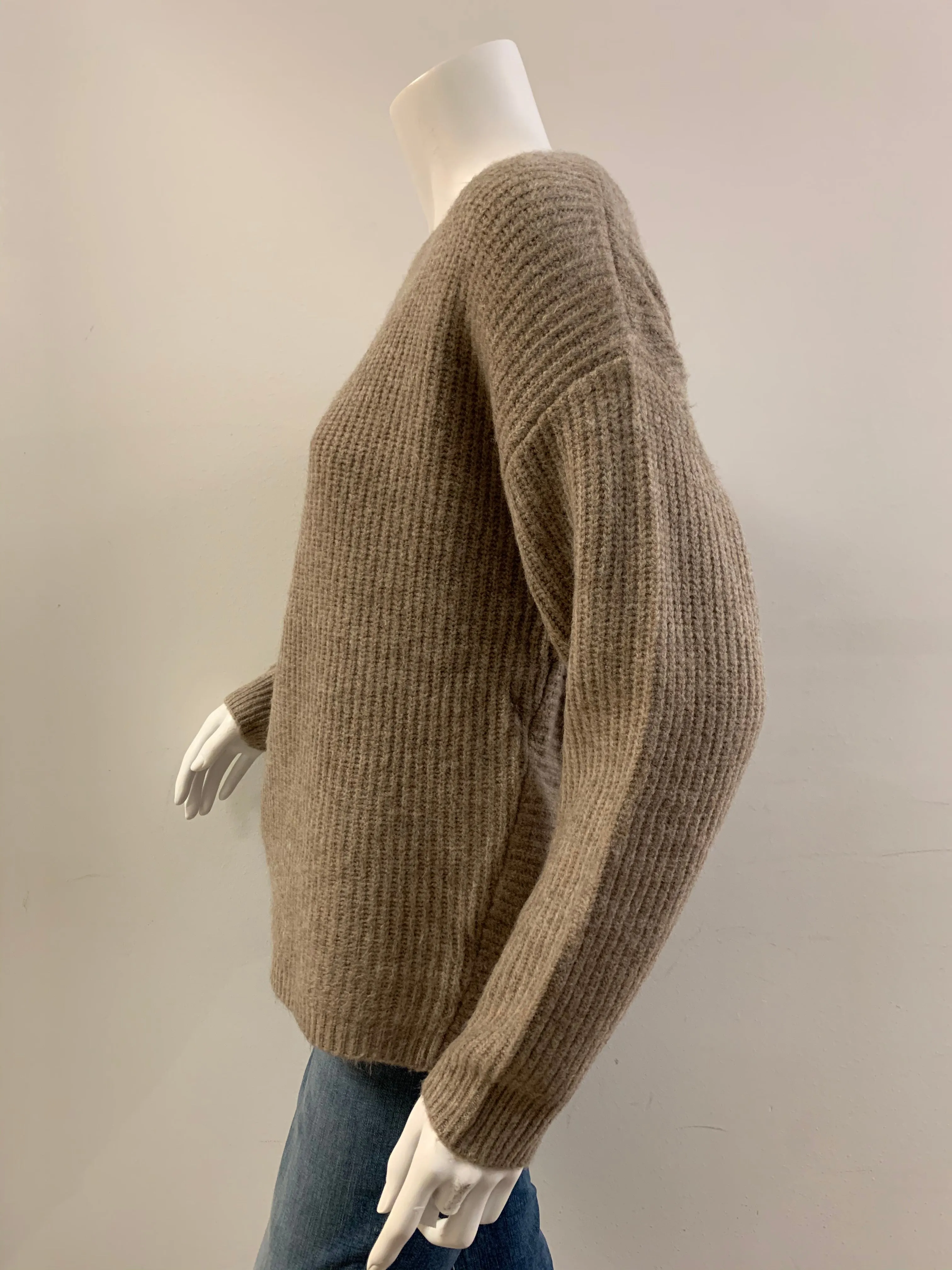 Twisted Knot Back Sweater