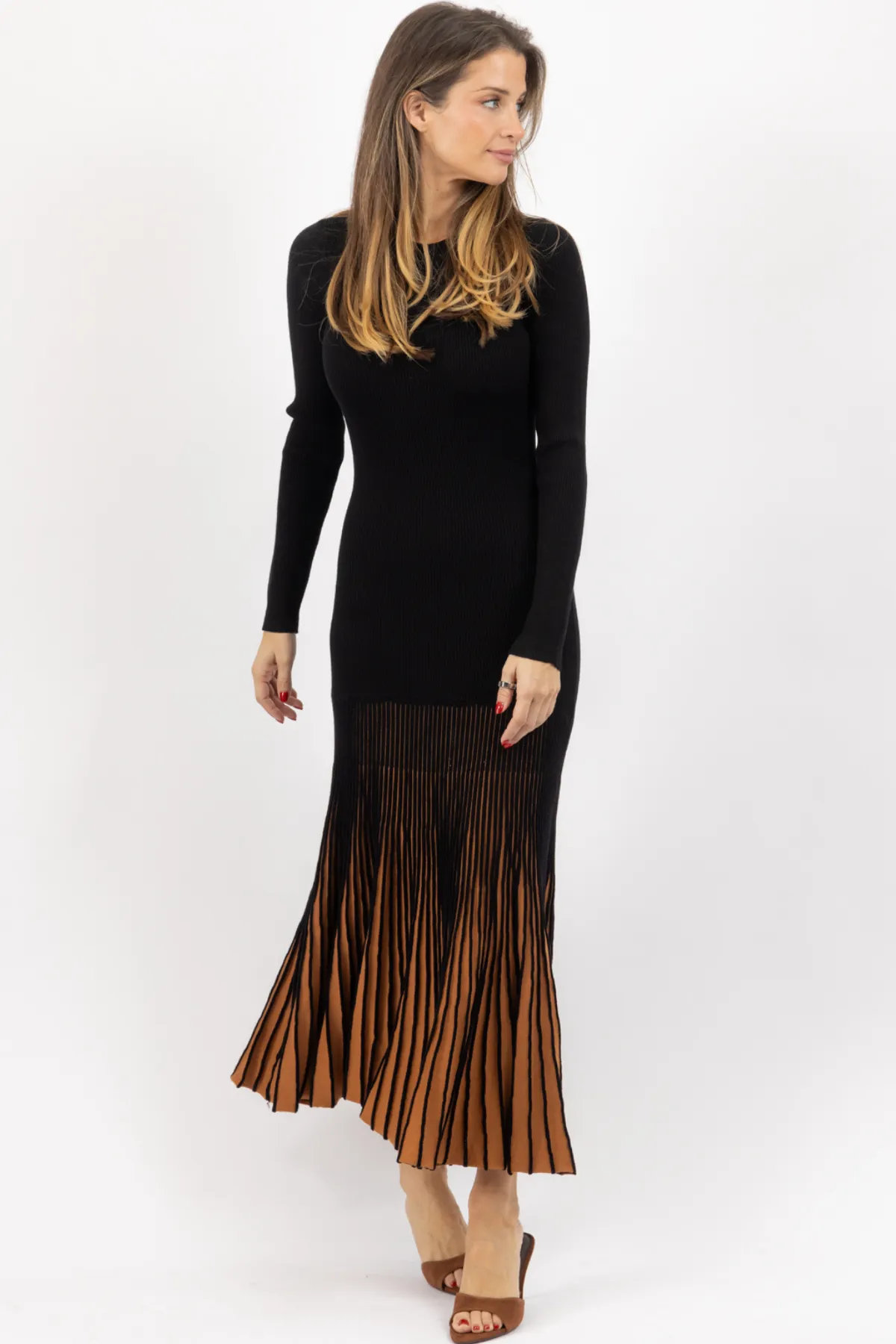 VAIL CONTRAST MAXI DRESS *BACK IN STOCK*