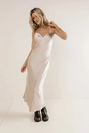 Vanessa Twofer Dress in Champagne - FINAL SALE