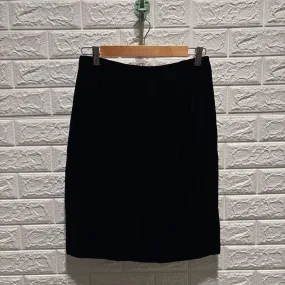 Velvet Pencil Skirt