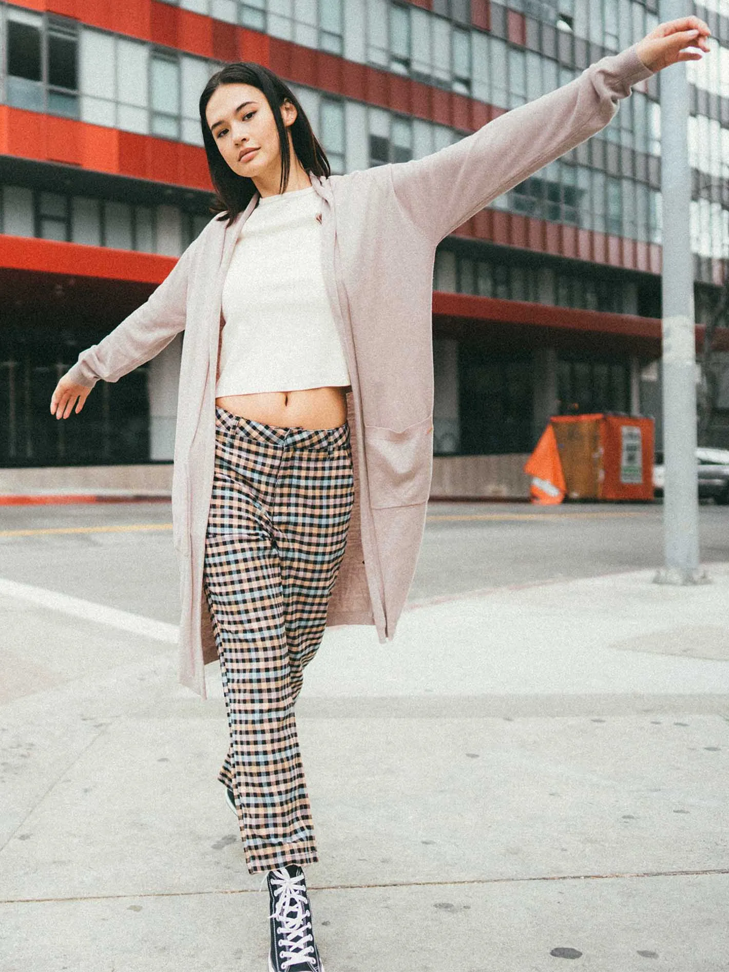 Volcom Lived in Lounge Midi Throw Cardi Sweater