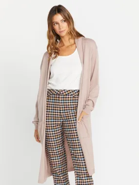 Volcom Lived in Lounge Midi Throw Cardi Sweater