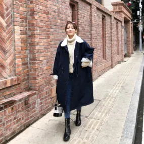 Women's Winter Thick Loose Long Parka With Fur