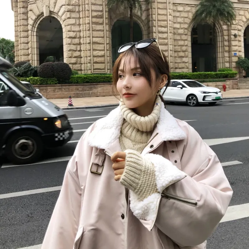 Women's Winter Thick Loose Long Parka With Fur