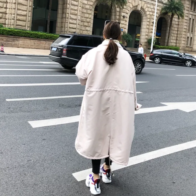 Women's Winter Thick Loose Long Parka With Fur