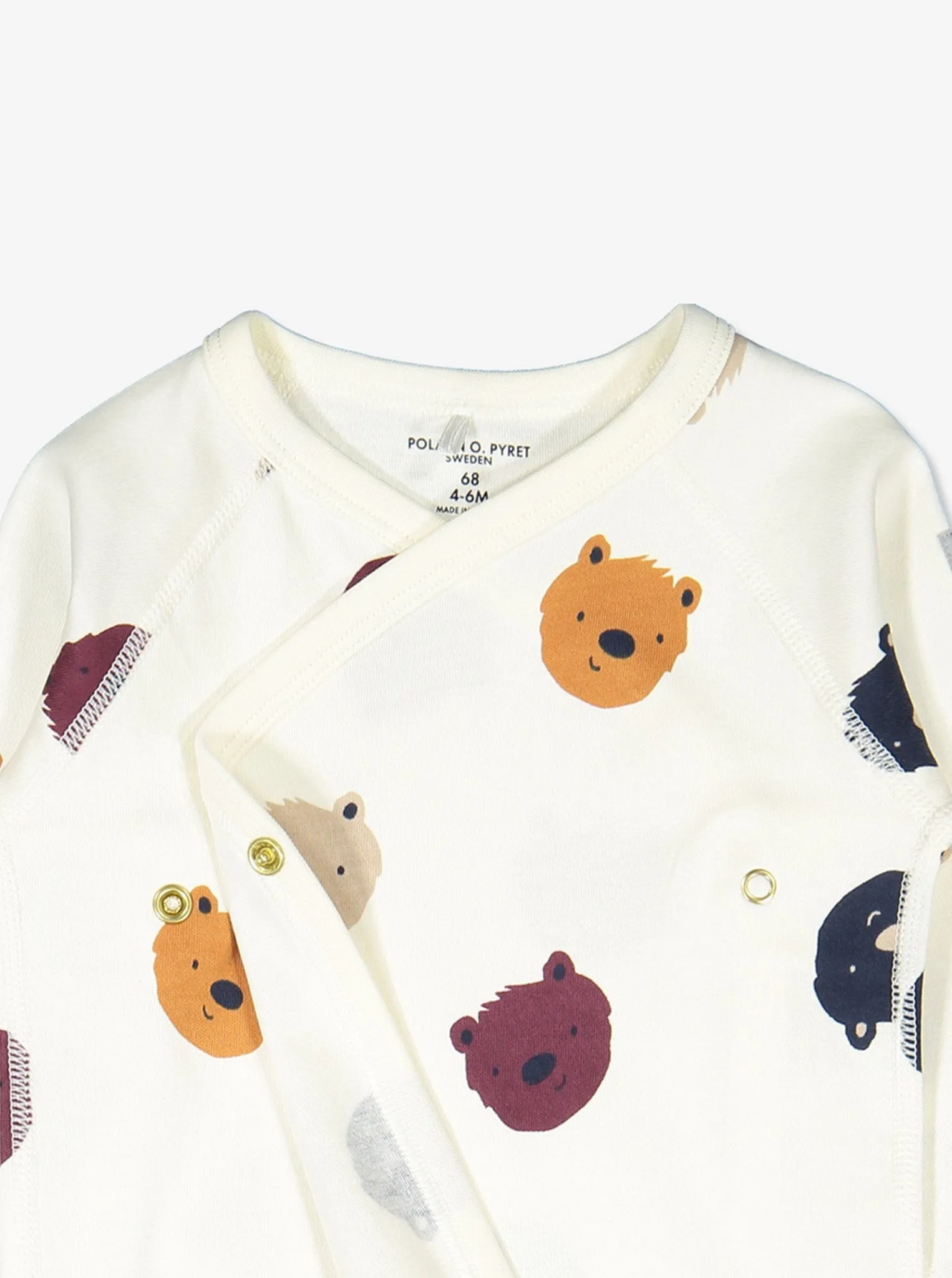 Wraparound Bear Babygrow