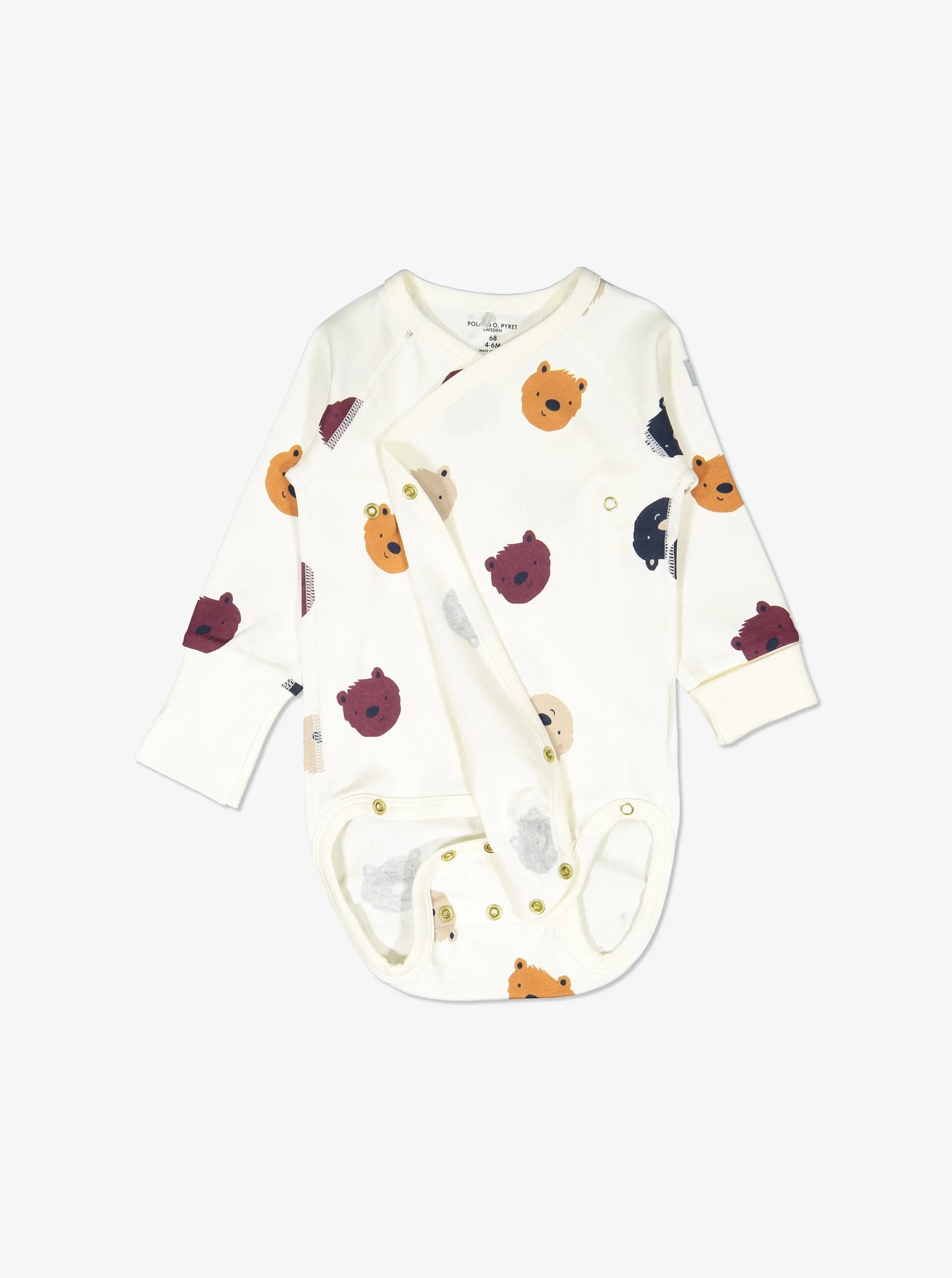 Wraparound Bear Babygrow