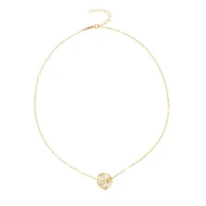 Wrapped Pearl Necklace