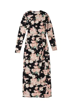 Zaikamoya Wrap Dress in Print